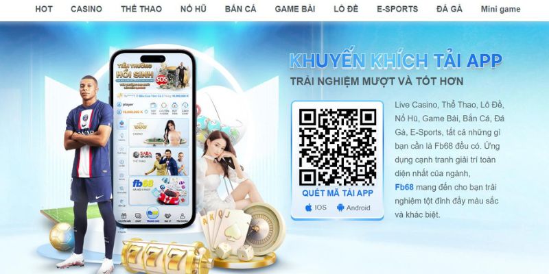 Tải app FB68 mobile nhanh chóng