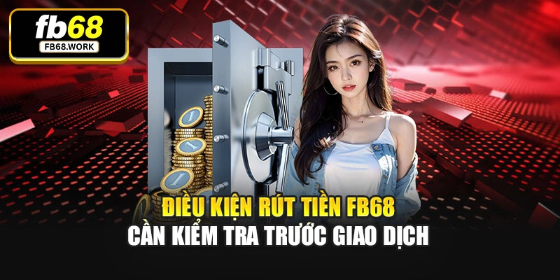Điều kiện rút tiền FB68 cần kiểm tra trước giao dịch