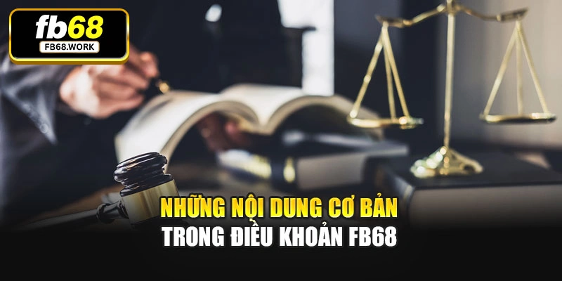 Những nội dung cơ bản trong điều khoản Fb68